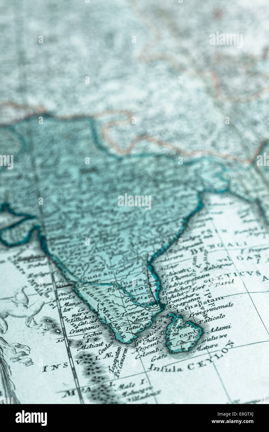 Asia focus map hi-res stock photography and images - Alamy