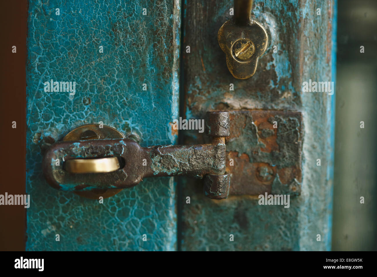 Rusted Window Frame Stock Photo Alamy