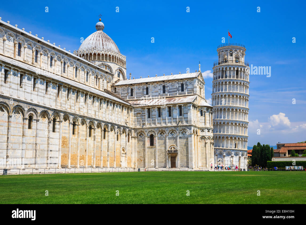 Leaning tower, Pisa Italy Stock Photo