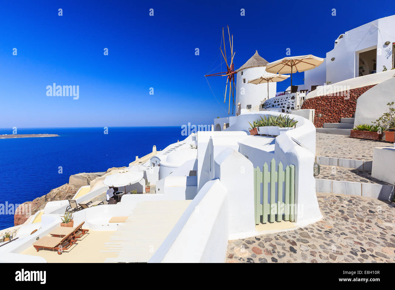 Santorini Greece Stock Photo