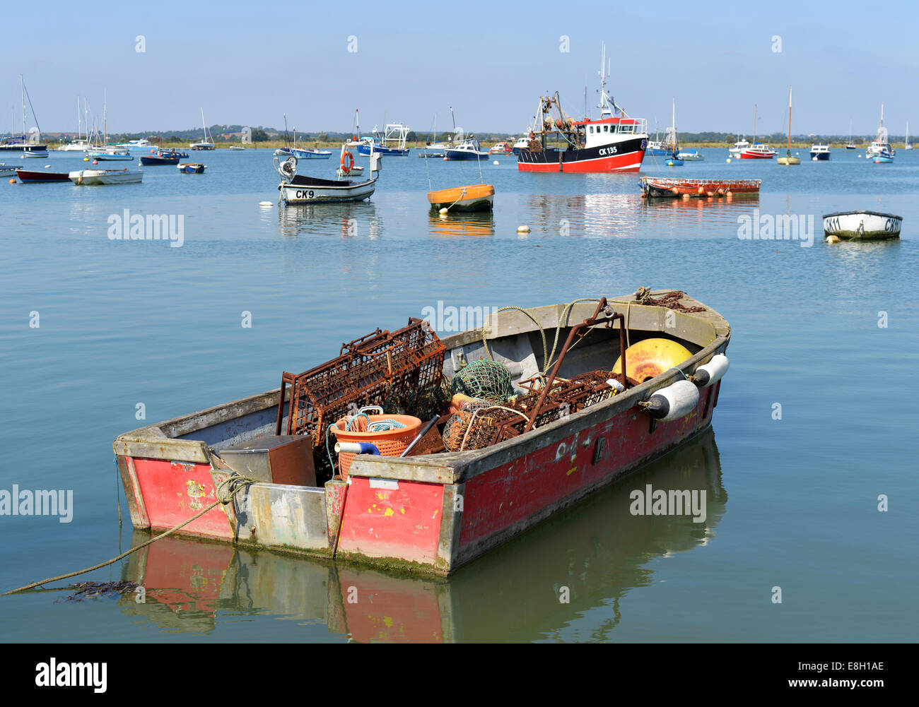 Fishing Boat - West Mersea Stock Photo