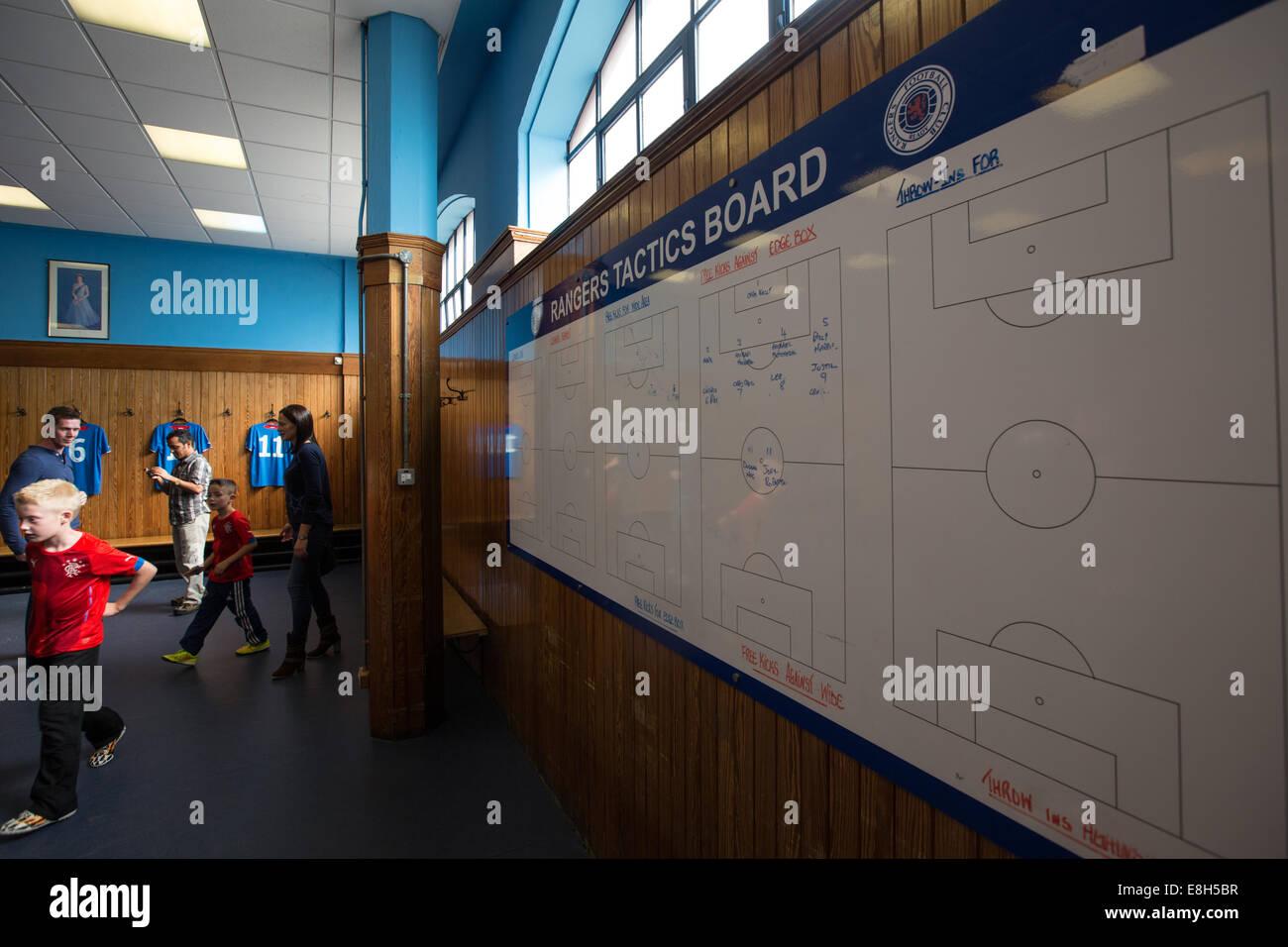 Rangers Football Club's Ibrox Stadium, in Glasgow, Scotland, United Kingdom Stock Photo - Alamy