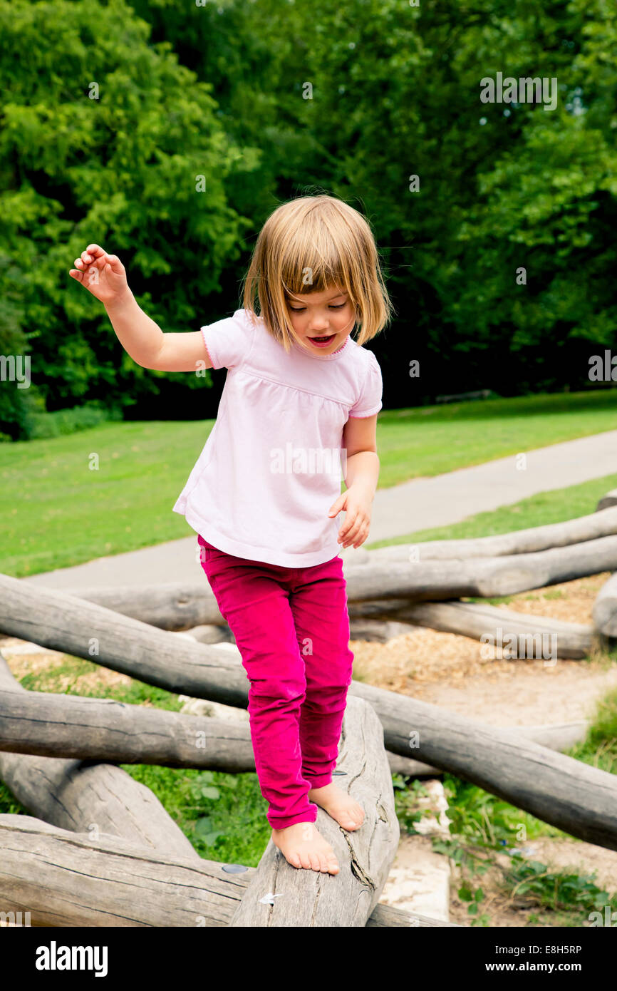 child balancing