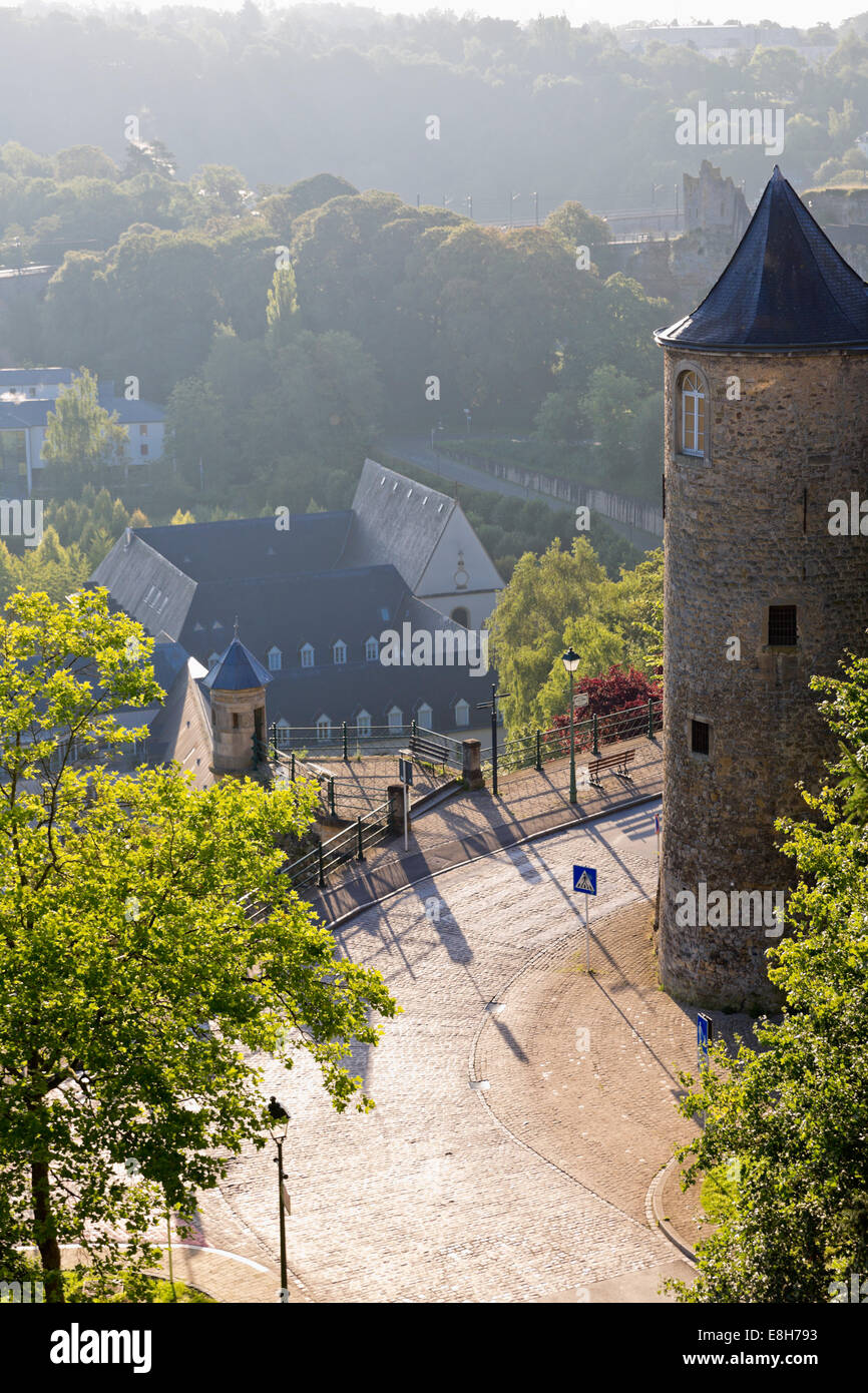 Luxembourg, Luxembourg City, View to the Porte des Trois Tours, Part of the  Fortress of Luxembourg Stock Photo - Alamy