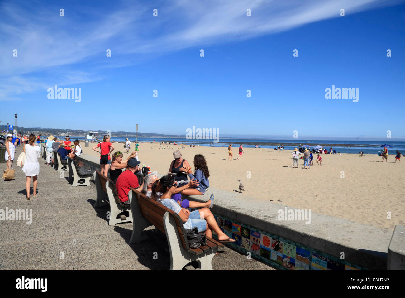 Capitola beach, California, USA Stock Photo Alamy
