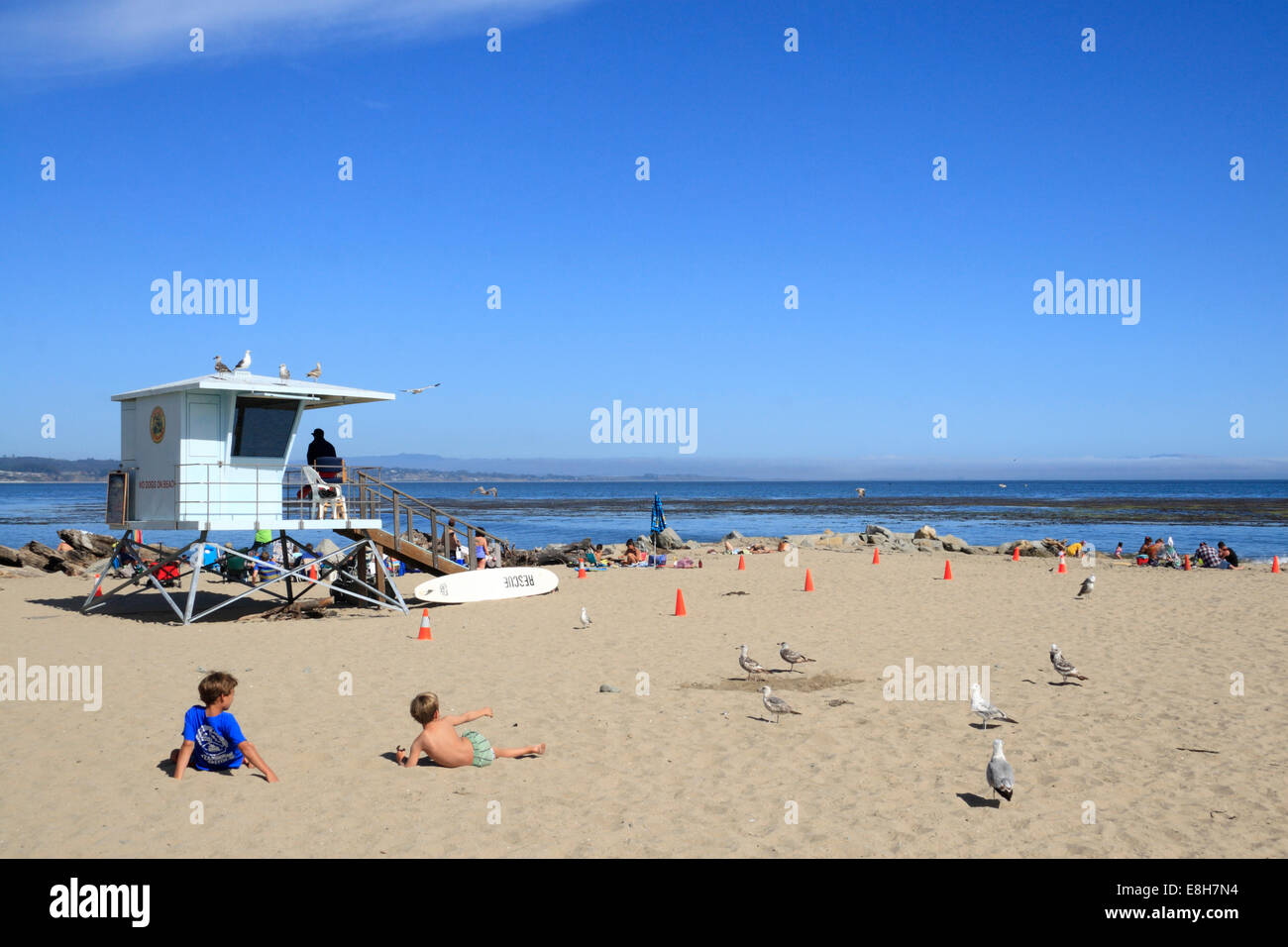 Capitola beach, California, USA Stock Photo Alamy
