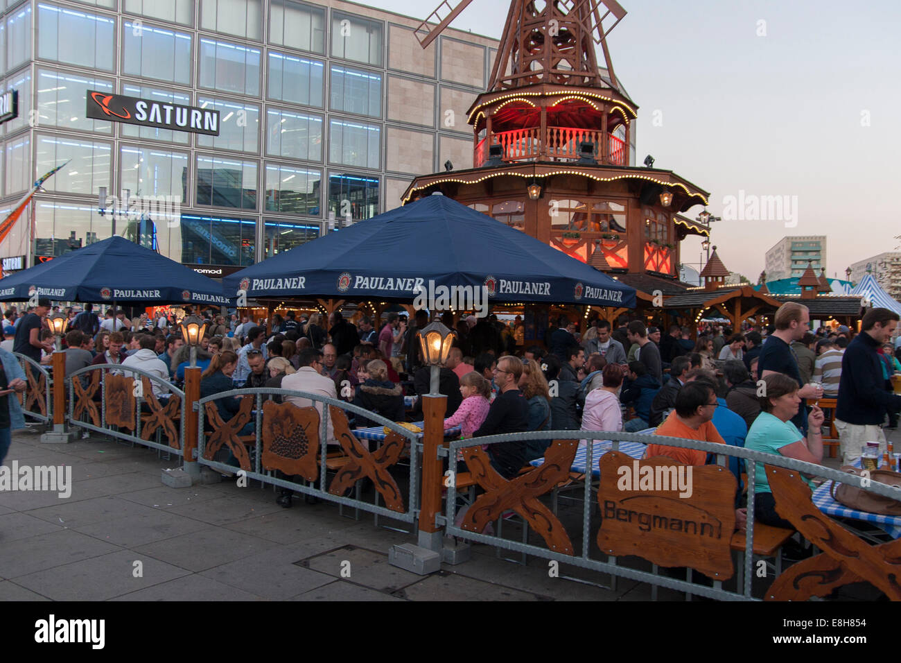 Oktoberfest alexanderplatz berlin germany hires stock photography and