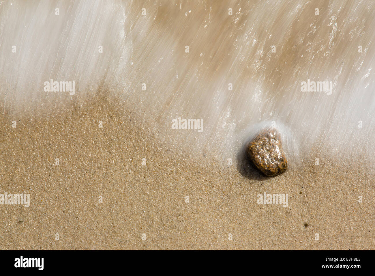 Pebble close up on sandy hi-res stock photography and images - Alamy