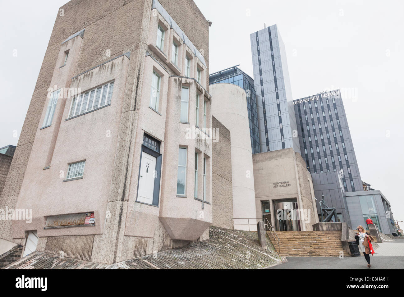 Scotland, Glasgow, Hunterian Museum and The Mackintosh House Stock