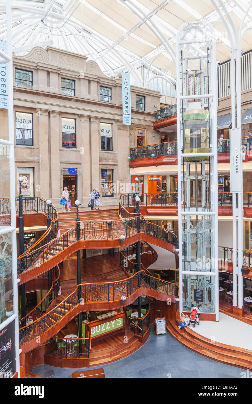Scotland, Glasgow, Princes Shopping Centre Stock Photo - Alamy