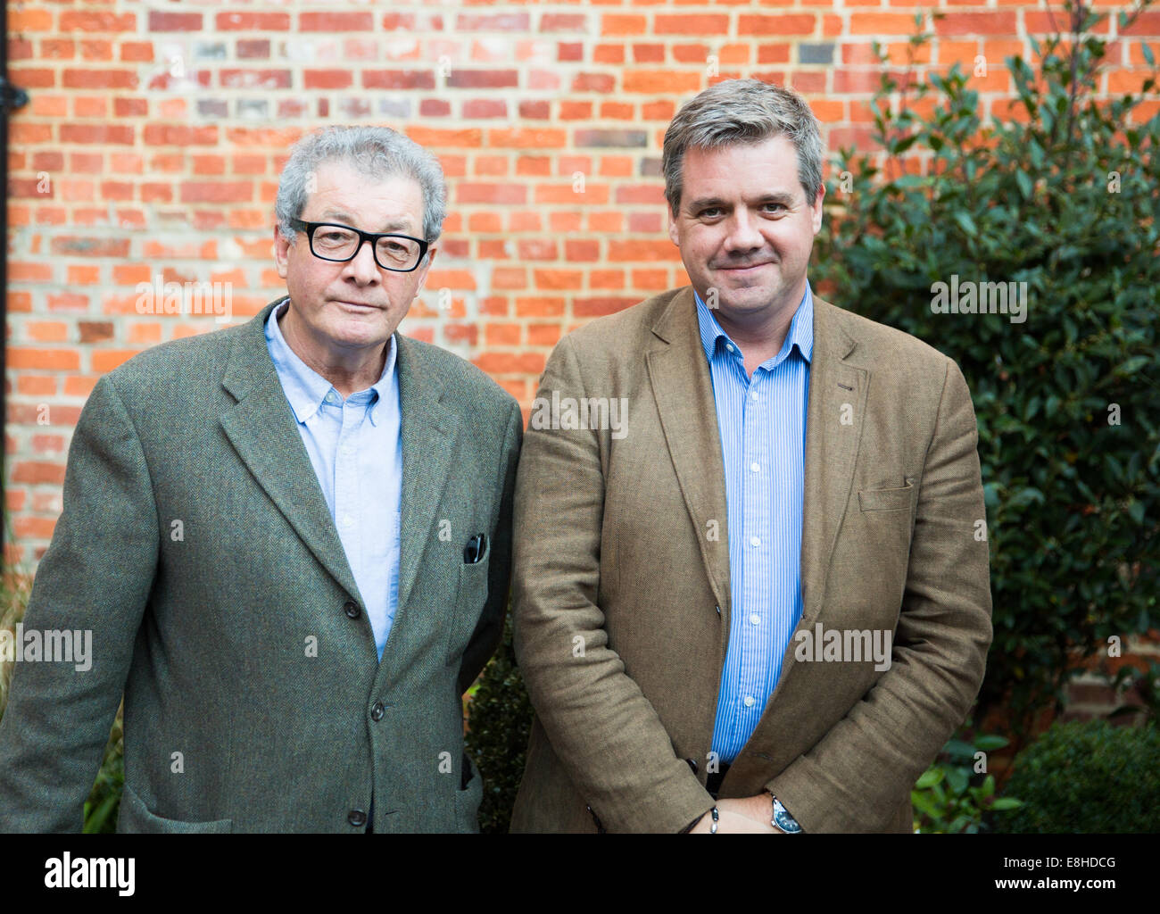Patrick Bishop and Roger Moorhouse are historians Stock Photo