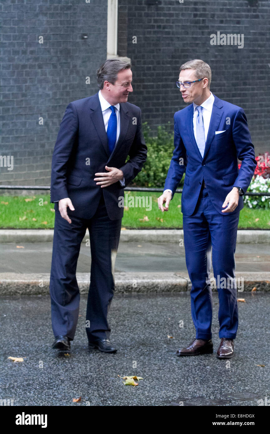 Westminster London UK. 8th October 2014. British Prime Minister David ...