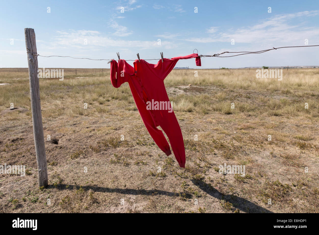 Prairie Homestead Historic Site in Philip, South Dakota, USA Stock