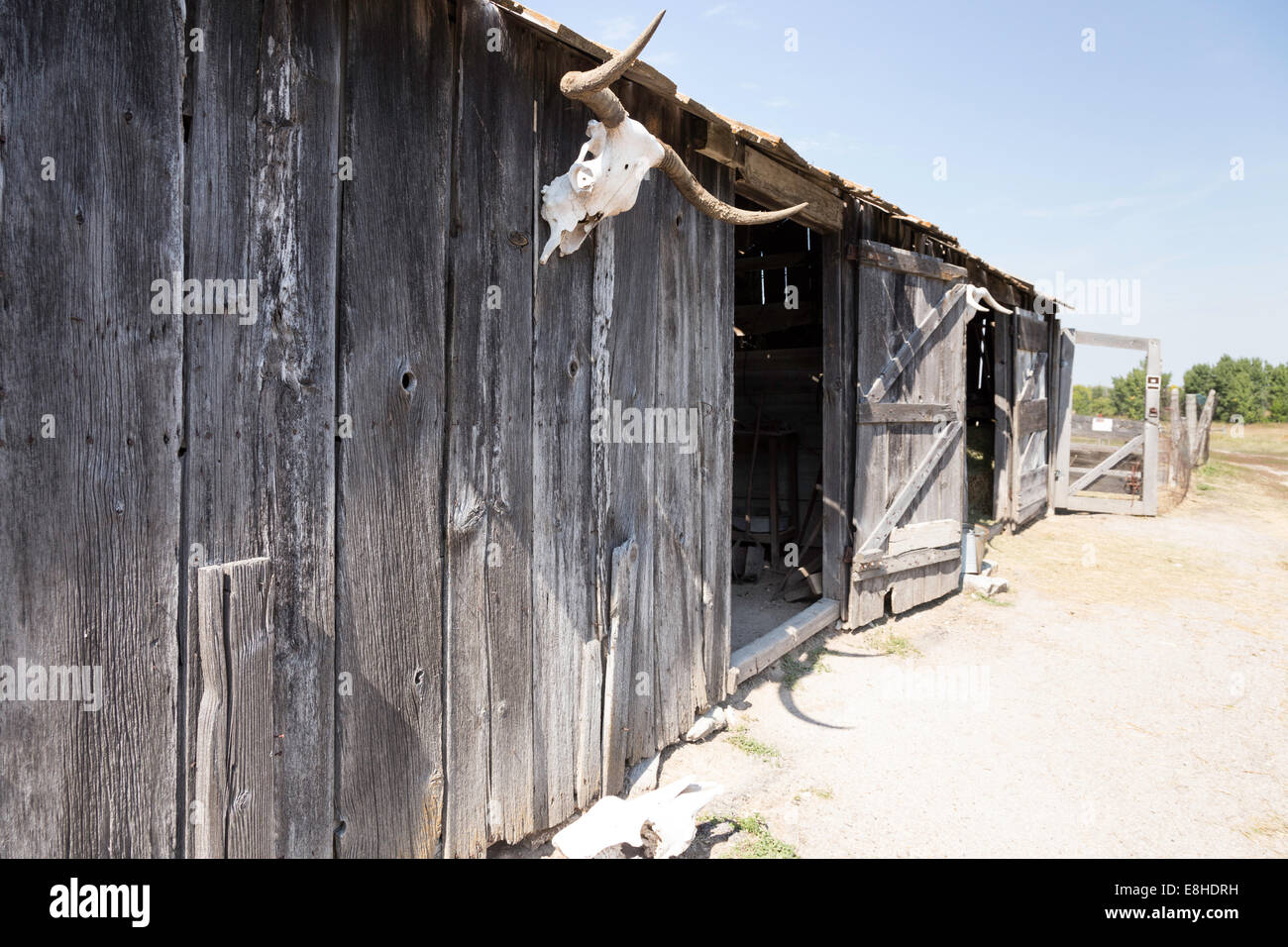 Prairie Homestead Historic Site in Philip, South Dakota, USA Stock