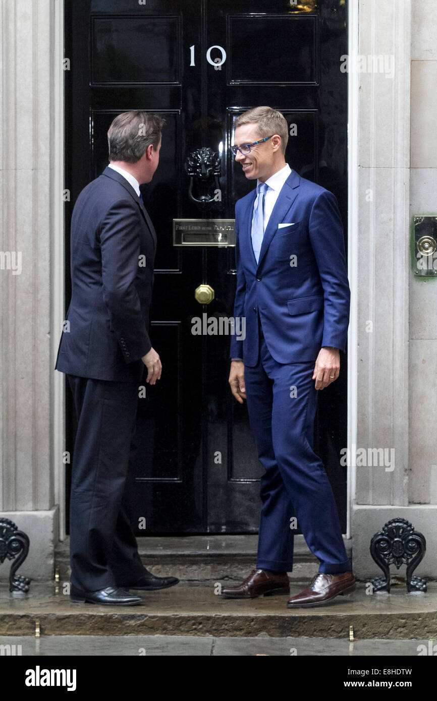 Westminster London UK. 8th October 2014. British Prime Minister David ...