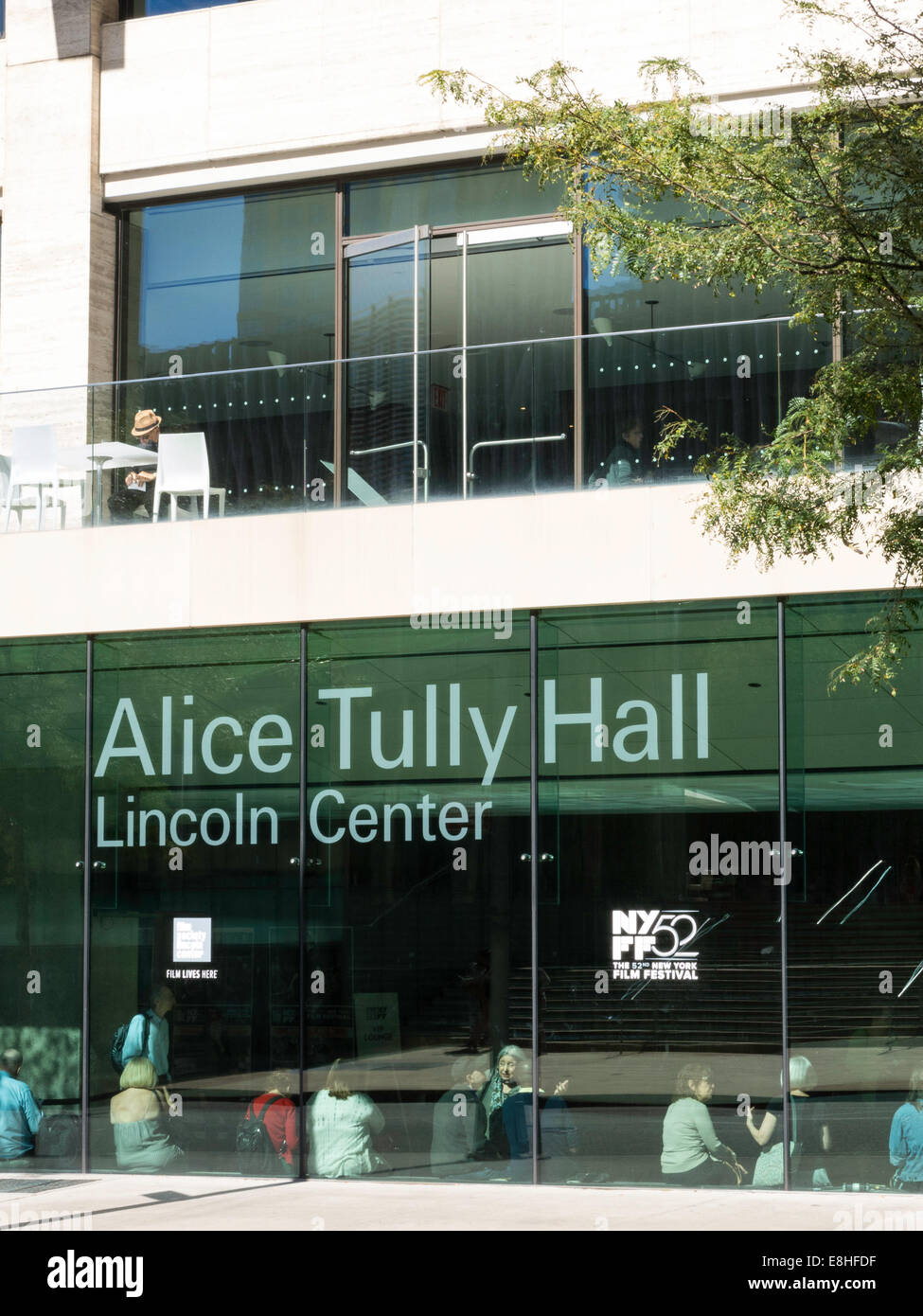 Alice Tully Hall, Starr Theater, Lincoln Center, NYC Stock Photo