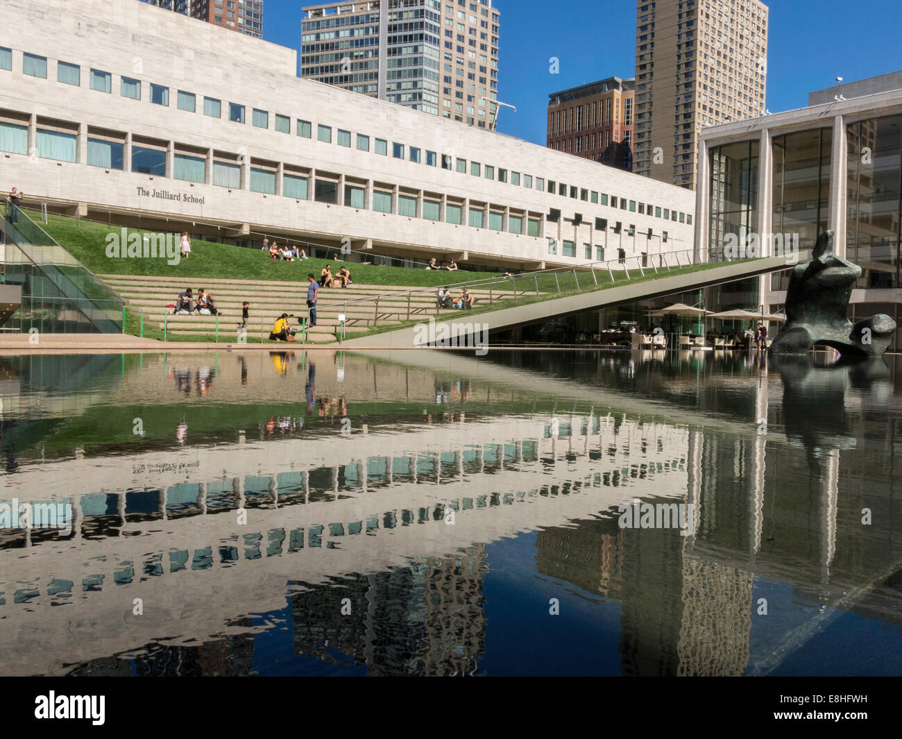 The Juilliard School, Lincoln Center, NYC Stock Photo