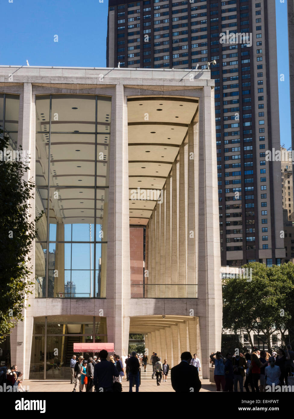 Lincoln Center for the Performing Arts,Avery Fisher Hall, NYC Stock Photo