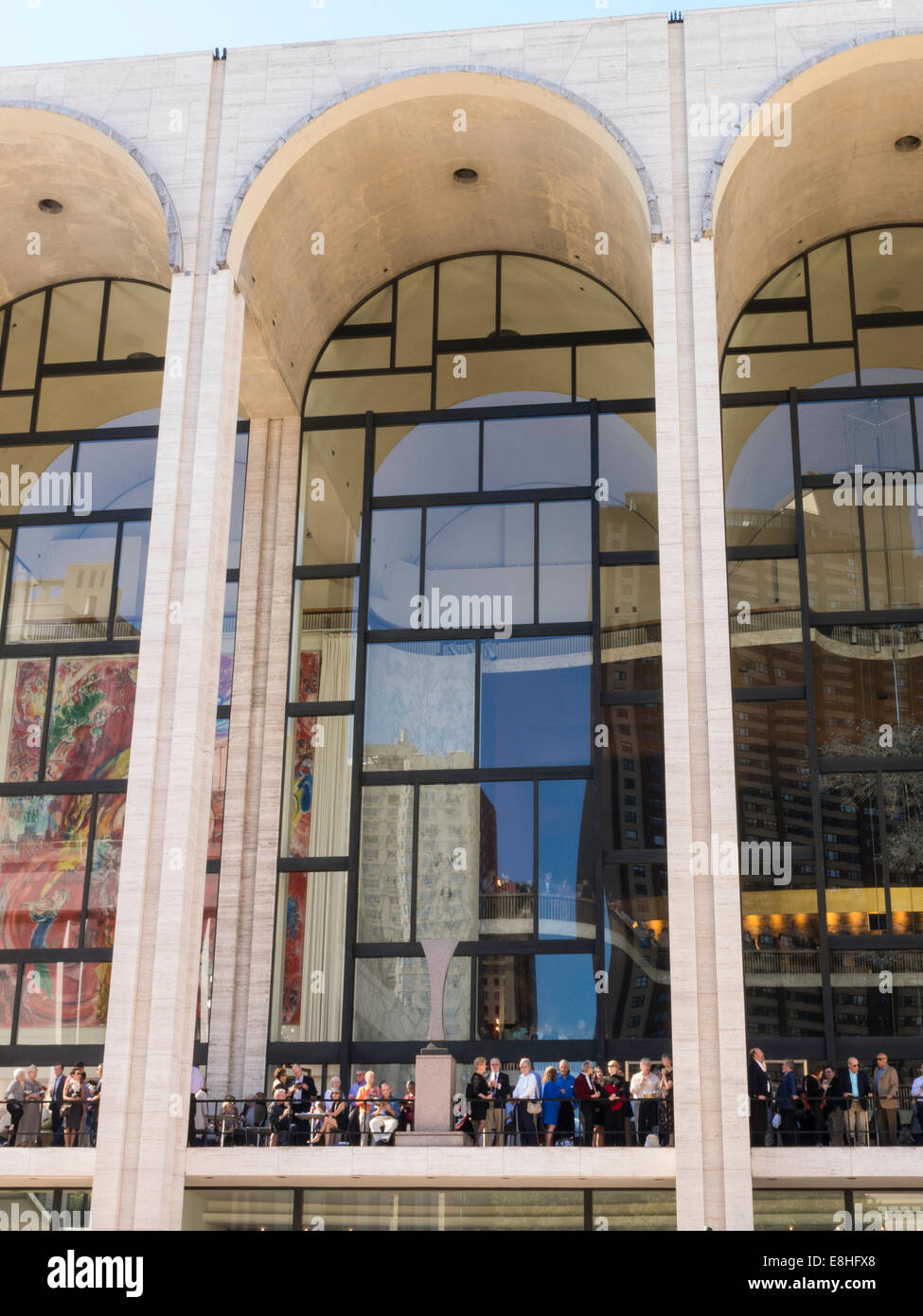 Metropolitan Opera House, Lincoln Center, NYC Stock Photo