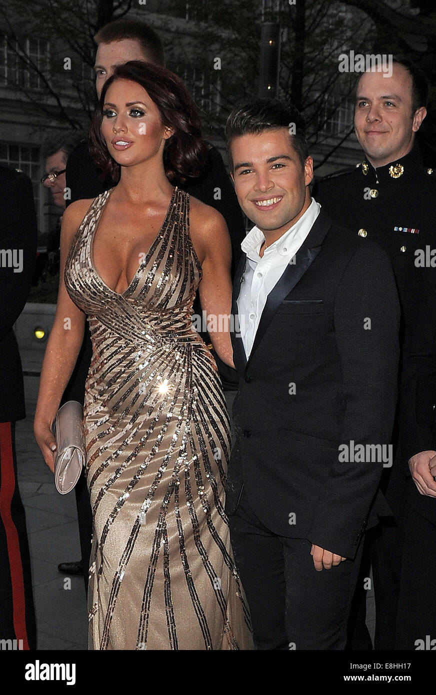 Amy Childs attends Soldiering On Awards at Park Plaza Westminster