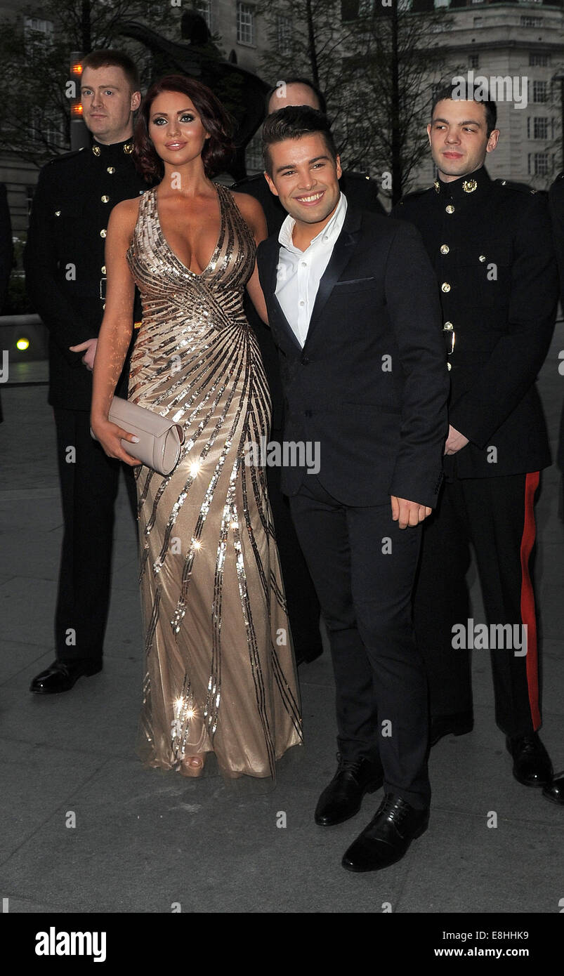Amy Childs attends Soldiering On Awards at Park Plaza Westminster