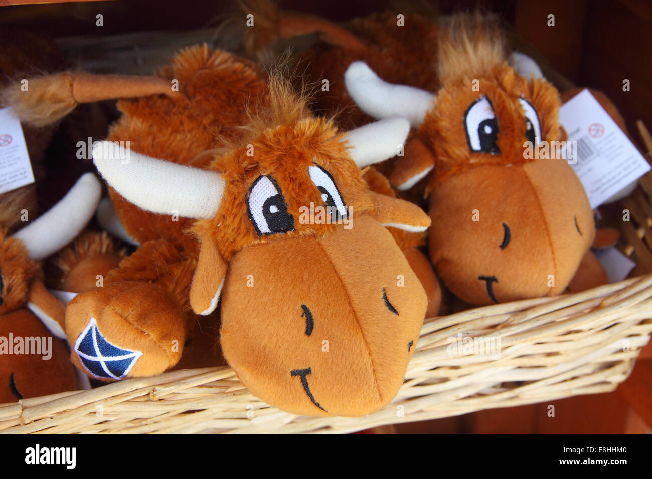 scottish cow stuffed animal
