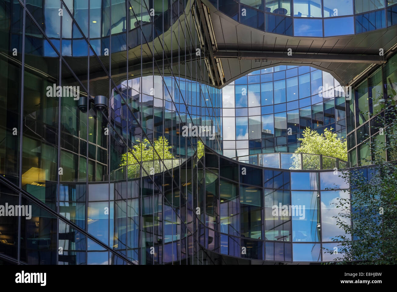 Modern architecture in the City of London Stock Photo - Alamy