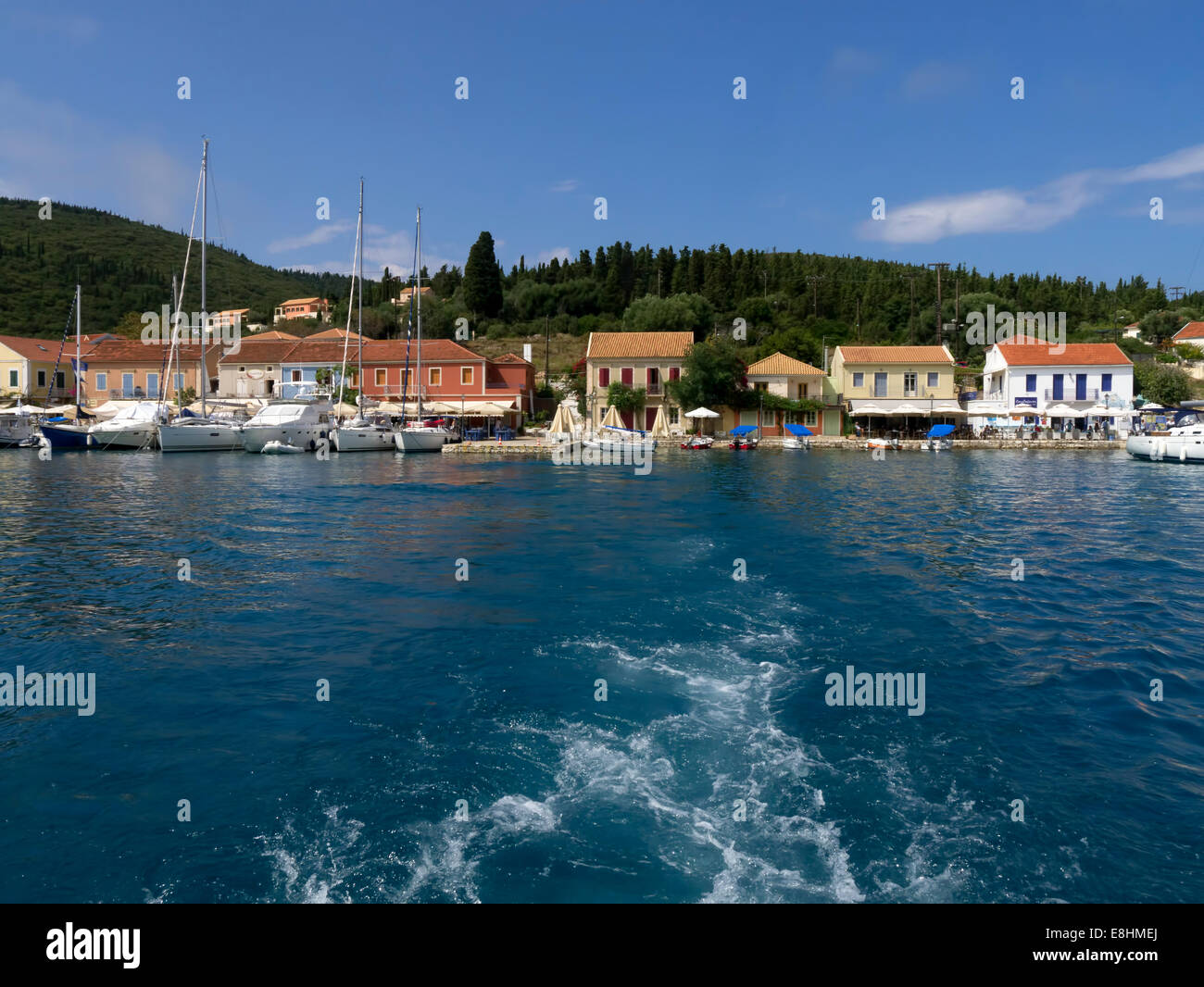 Kefalonia boat skala hires stock photography and images Alamy
