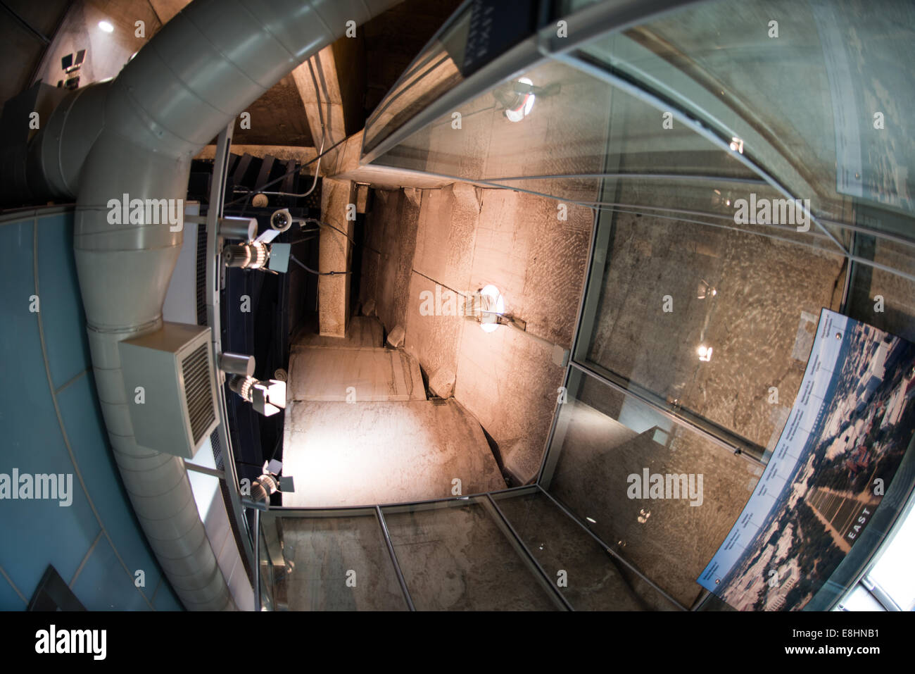 Inside Washington Monument