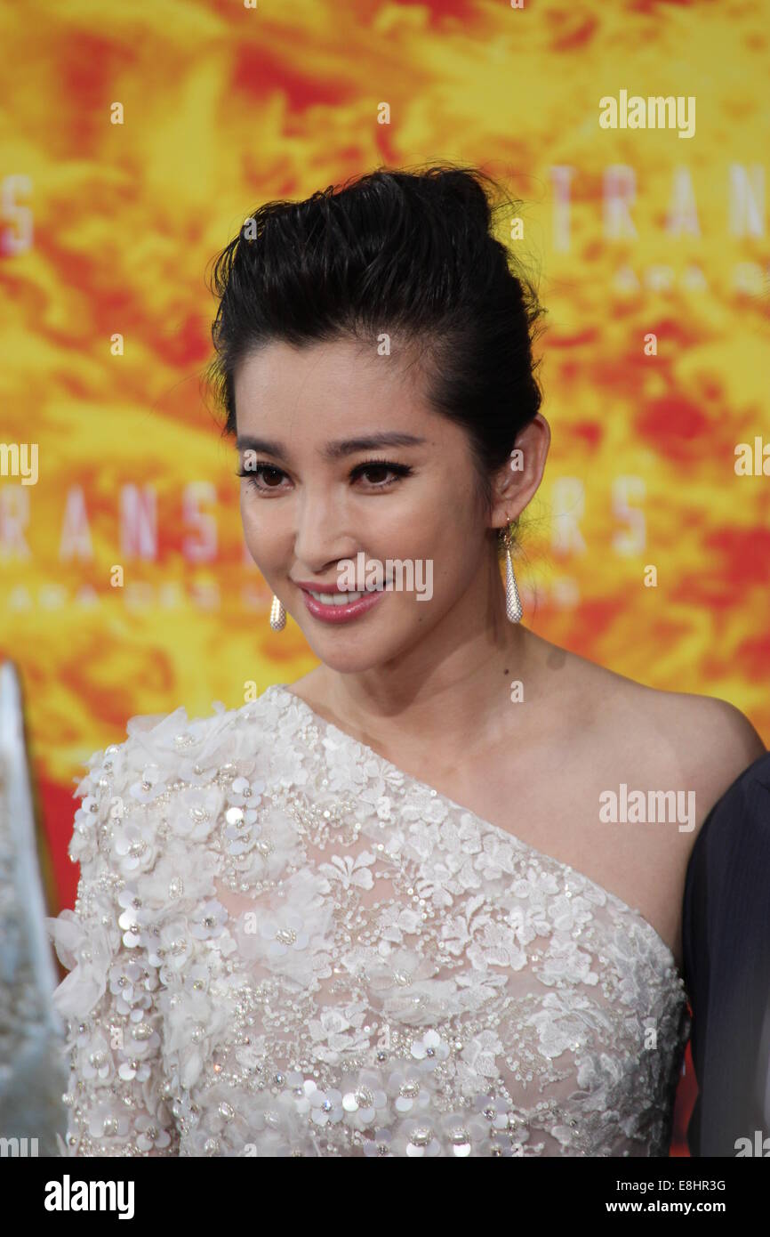 Bingbing Li at premiere of 'Transformers Age of Extinction' June, 29th