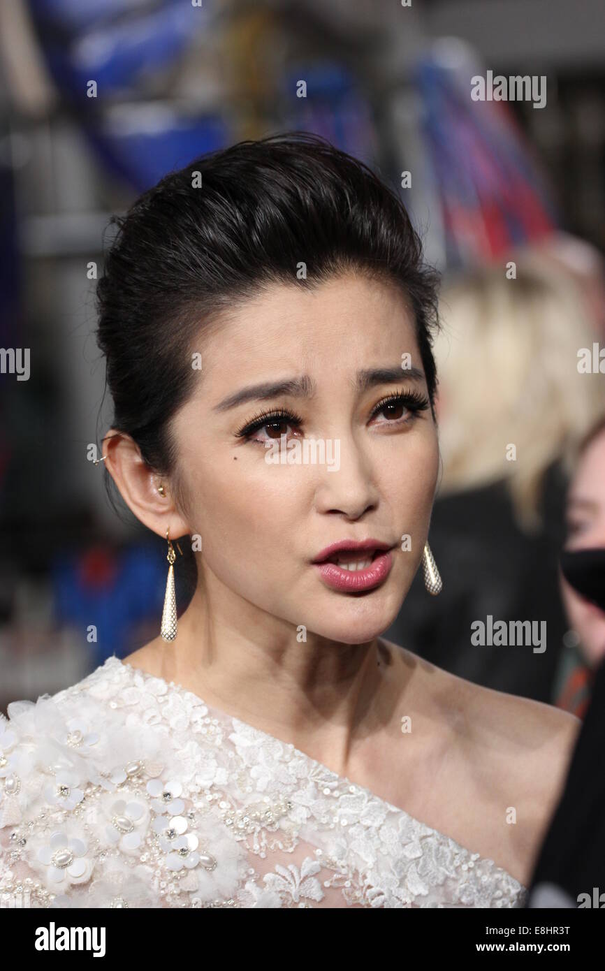 Bingbing Li at premiere of 'Transformers Age of Extinction' June, 29th