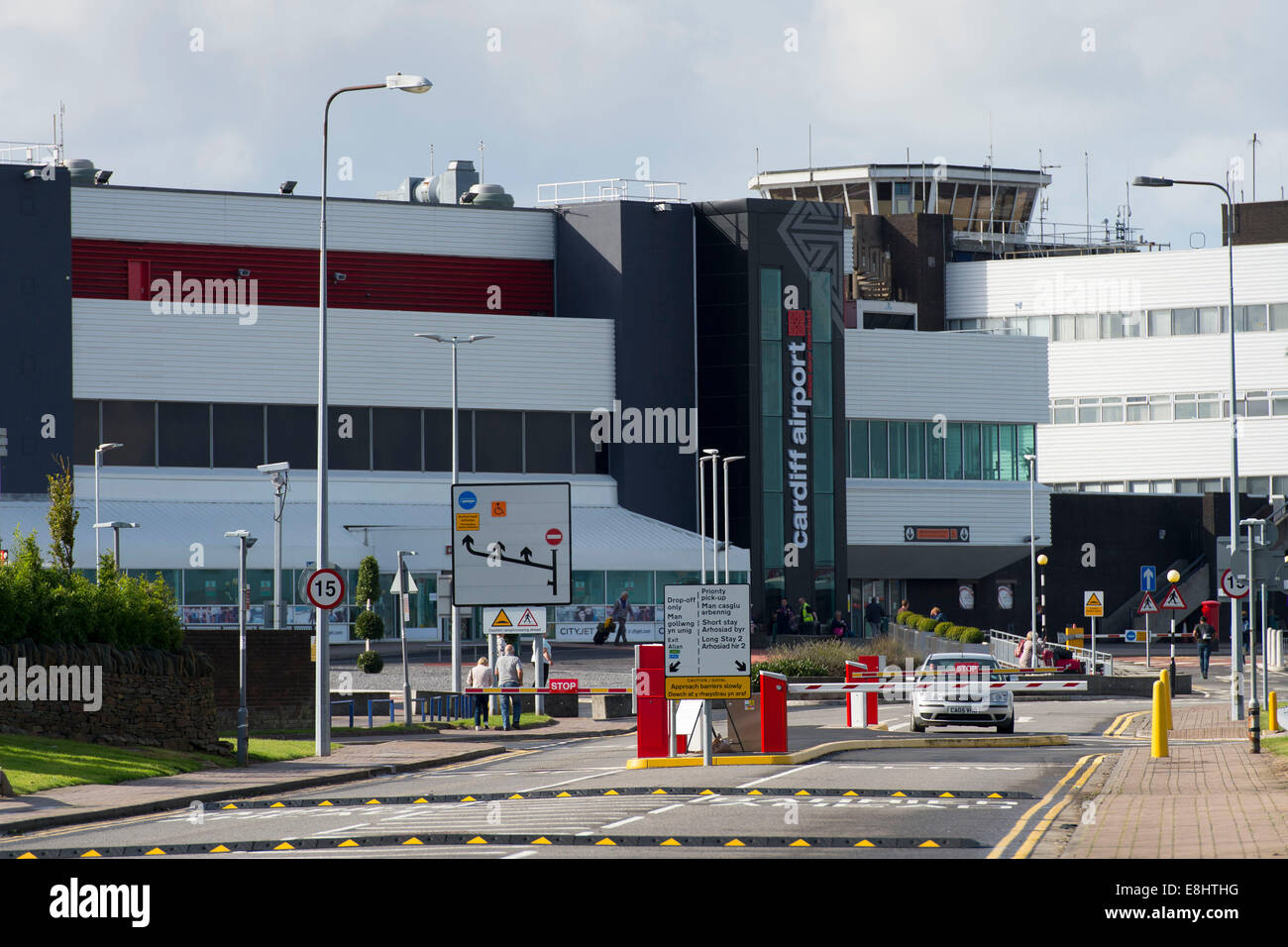 Cardiff Airport in Wales Stock Photo Alamy