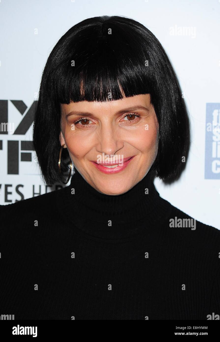 New York, USA. 8th October, 2014. Juliette Binoche at arrivals for CLOUDS OF SILS MARIA Premiere at the 52nd New York Film Festival, Alice Tully Hall at Lincoln Center, new, NY October 8, 2014. Photo By: Gregorio T. Binuya/Everett Collection/ Alamy Live News Stock Photo
