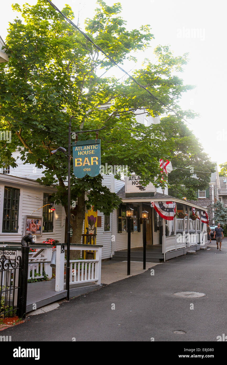 The Atlantic House Bar, Provincetown, Massachusetts Stock Photo Alamy