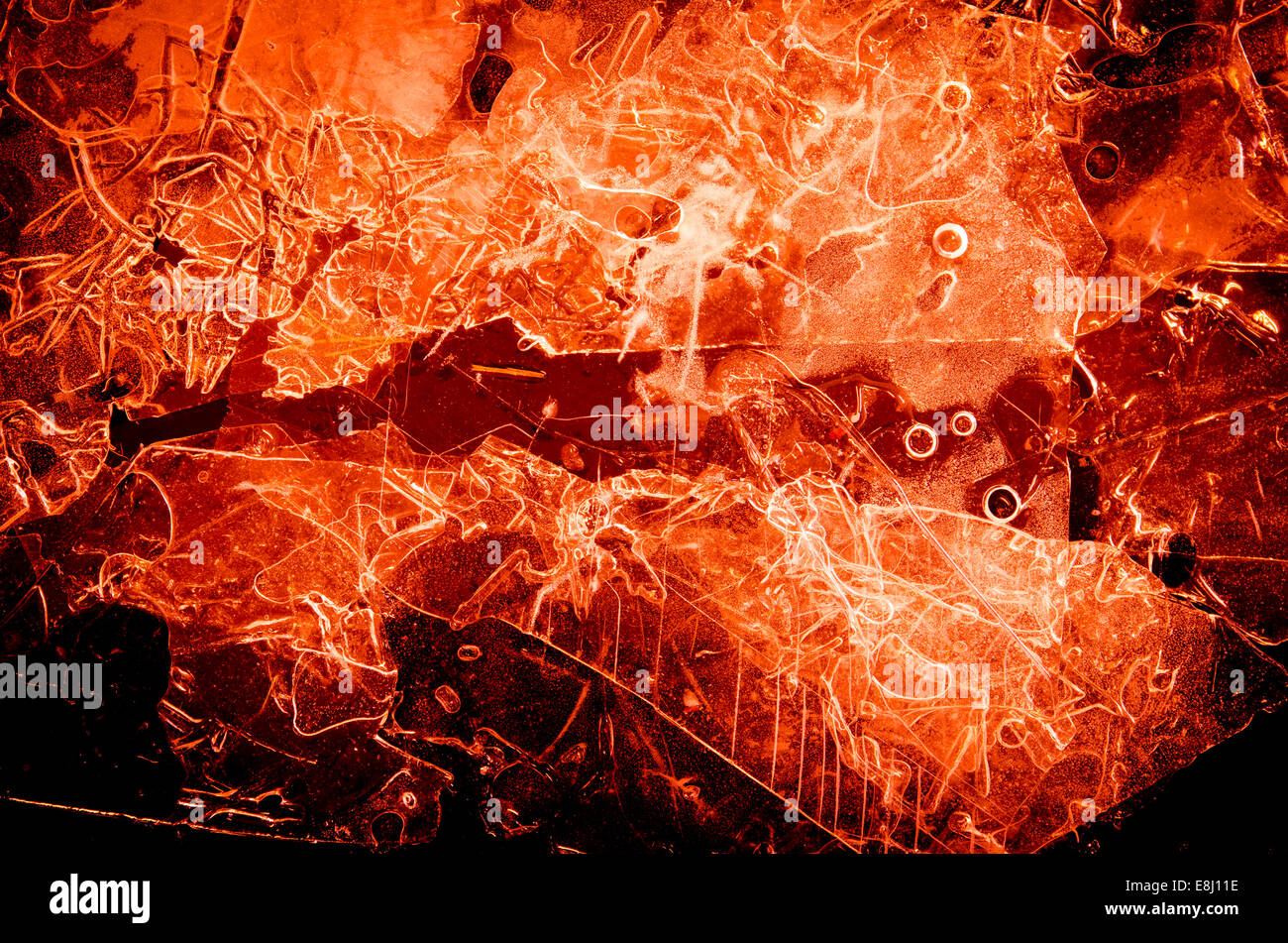 Fire and ice Stock Photo Alamy