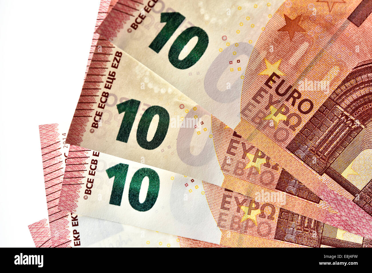 10 Euro banknote, 2014 Stock Photo - Alamy