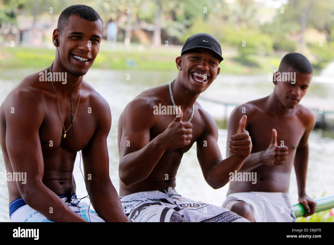 Young Brazilians Stock Photo