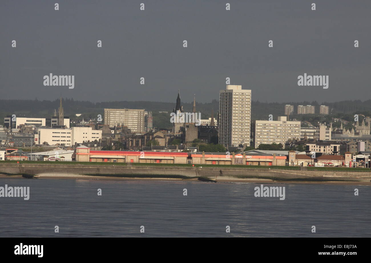 Aberdeen waterfront Scotland June 2014 Stock Photo Alamy