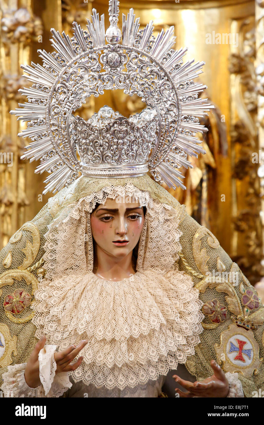 virgin mary headpiece