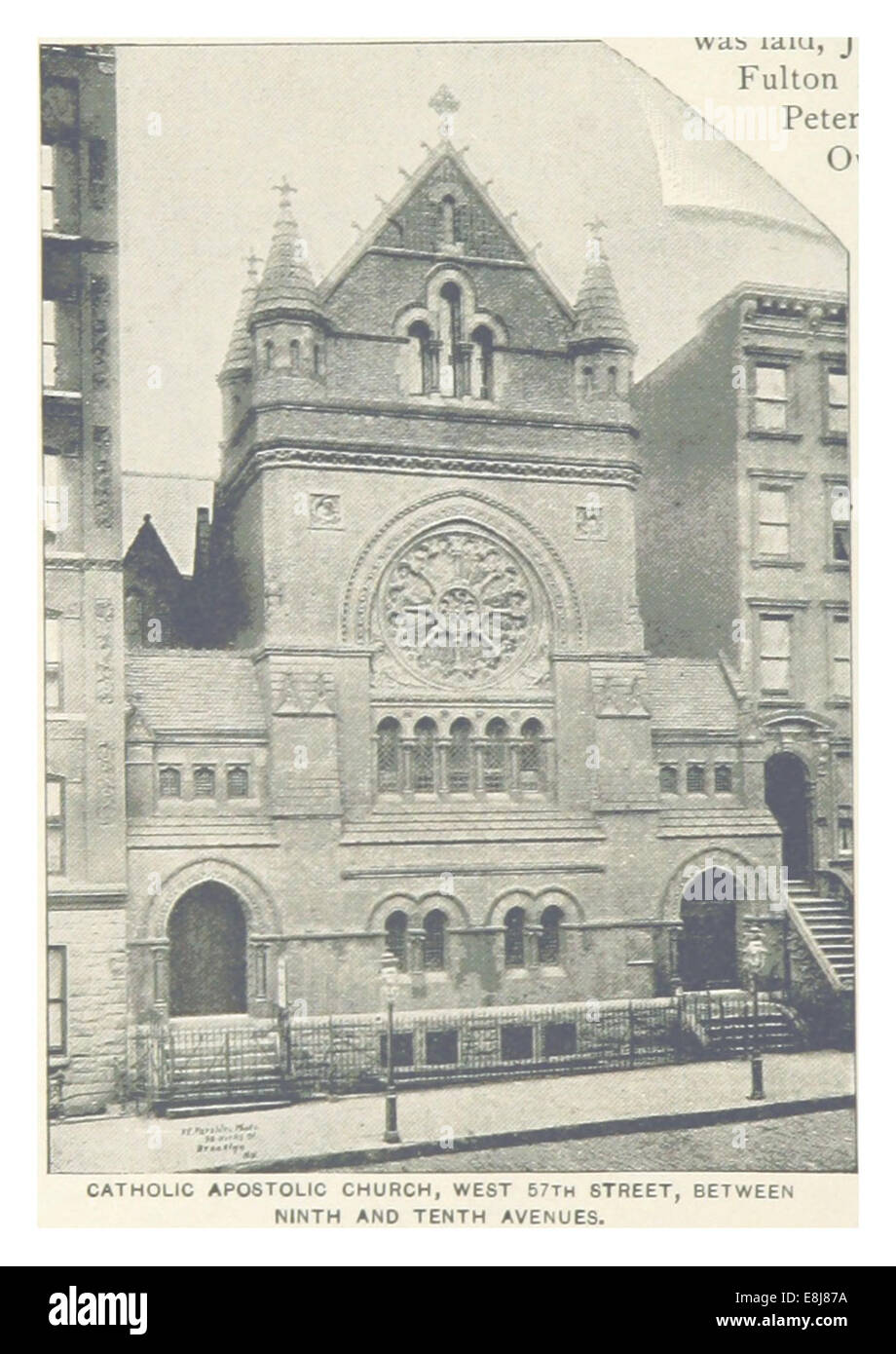 Old apostolic church Cut Out Stock Images & Pictures Alamy