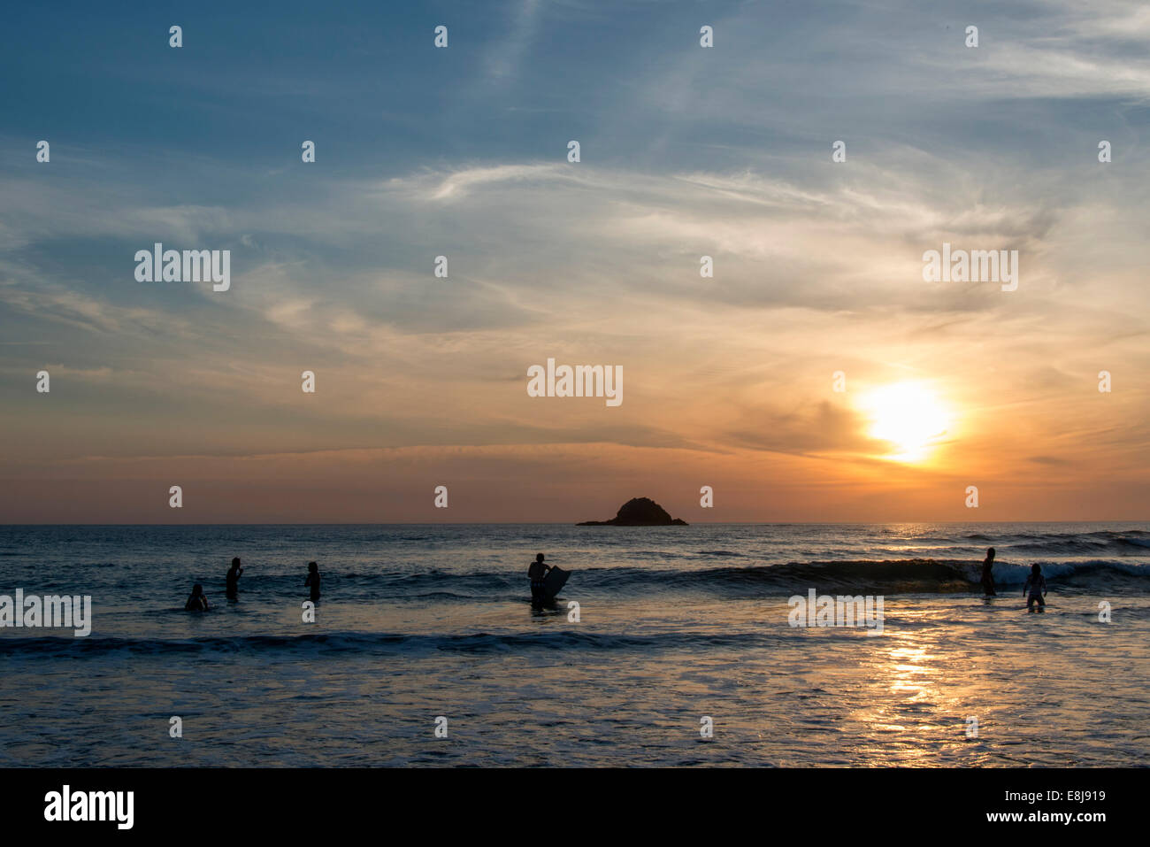 Atlantic ocean , Britanny Stock Photo