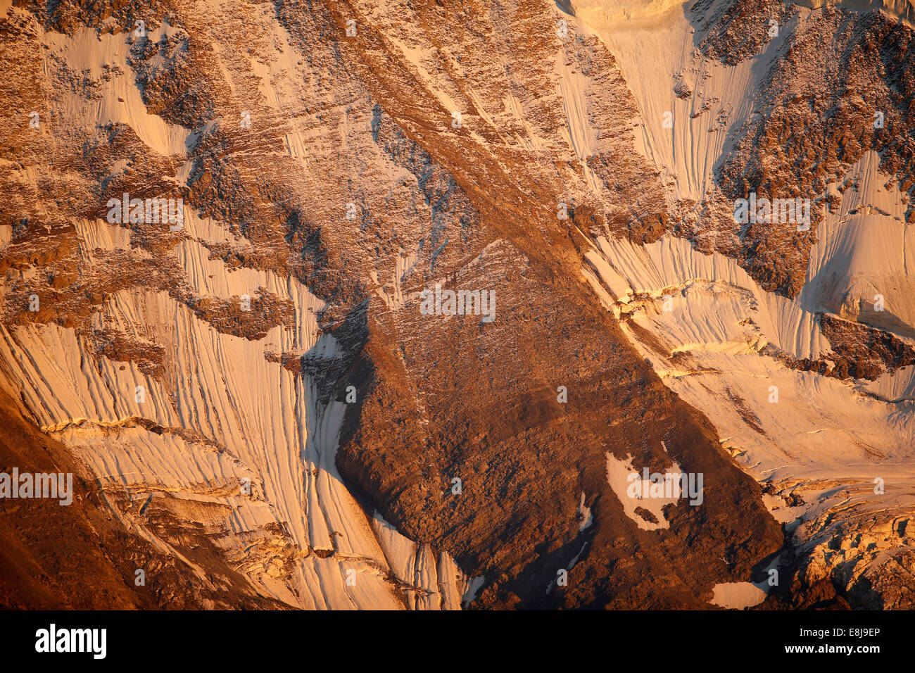 French Alps. Mont Blanc massif Stock Photo - Alamy