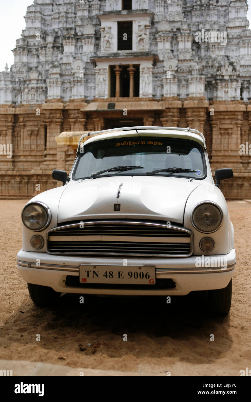 Ambassador car. Stock Photo