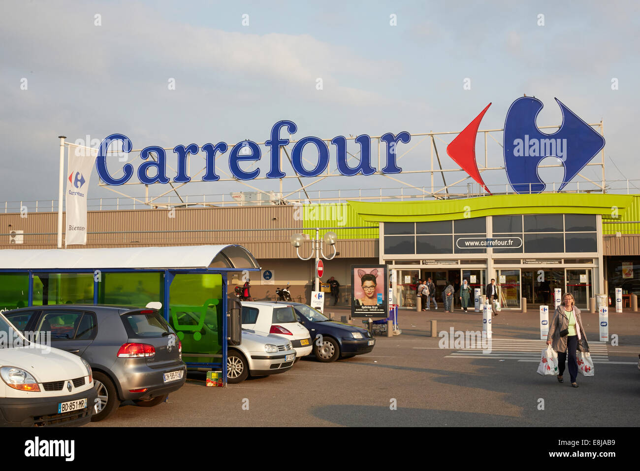 Supermarket Stock Photo