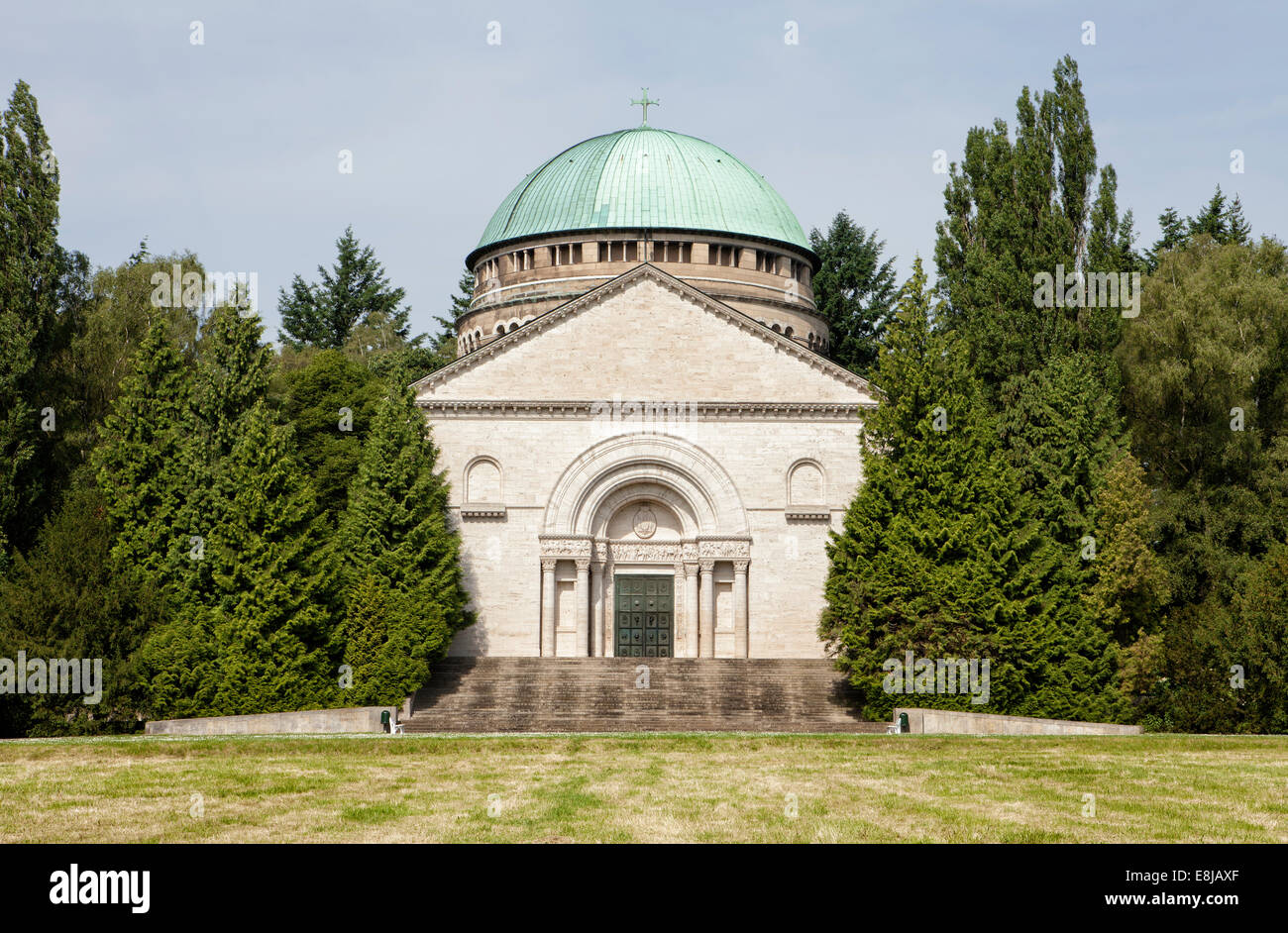 Mausoleum, Bueckeburg, Lower Saxony, Germany, Europe Stock Photo