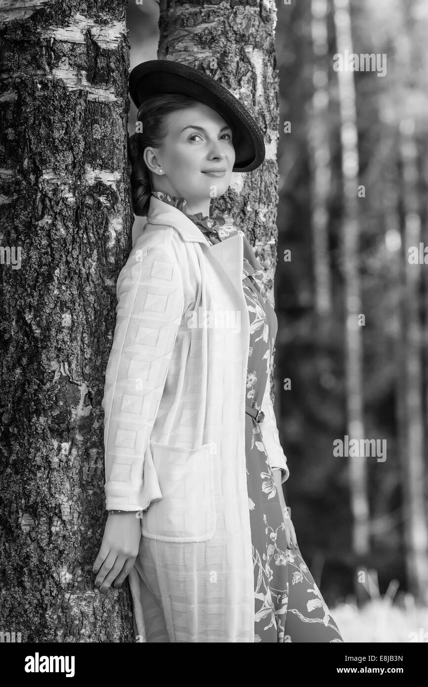Beautiful Young Woman 1930s High Resolution Stock Photography and ...