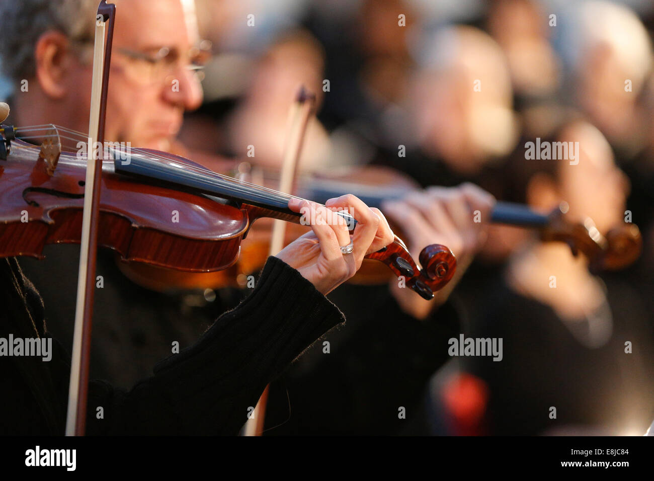 Classical music concert. Stock Photo