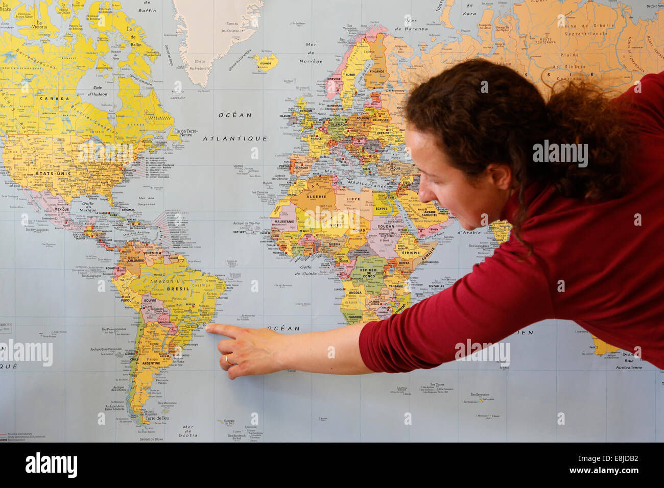 Primary schoolteacher Stock Photo