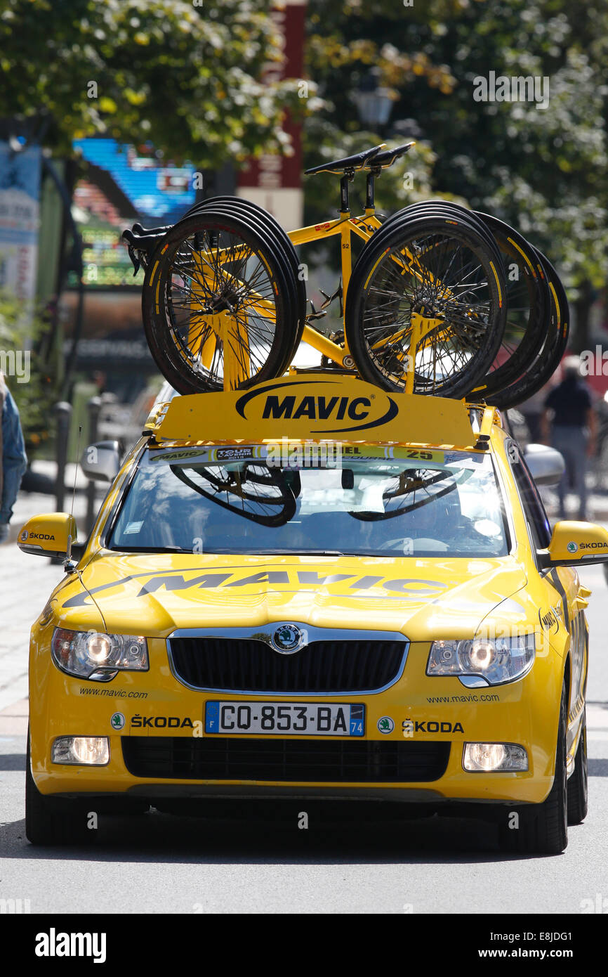 Tour of the Future : a French road bicycle racing stage race Stock ...