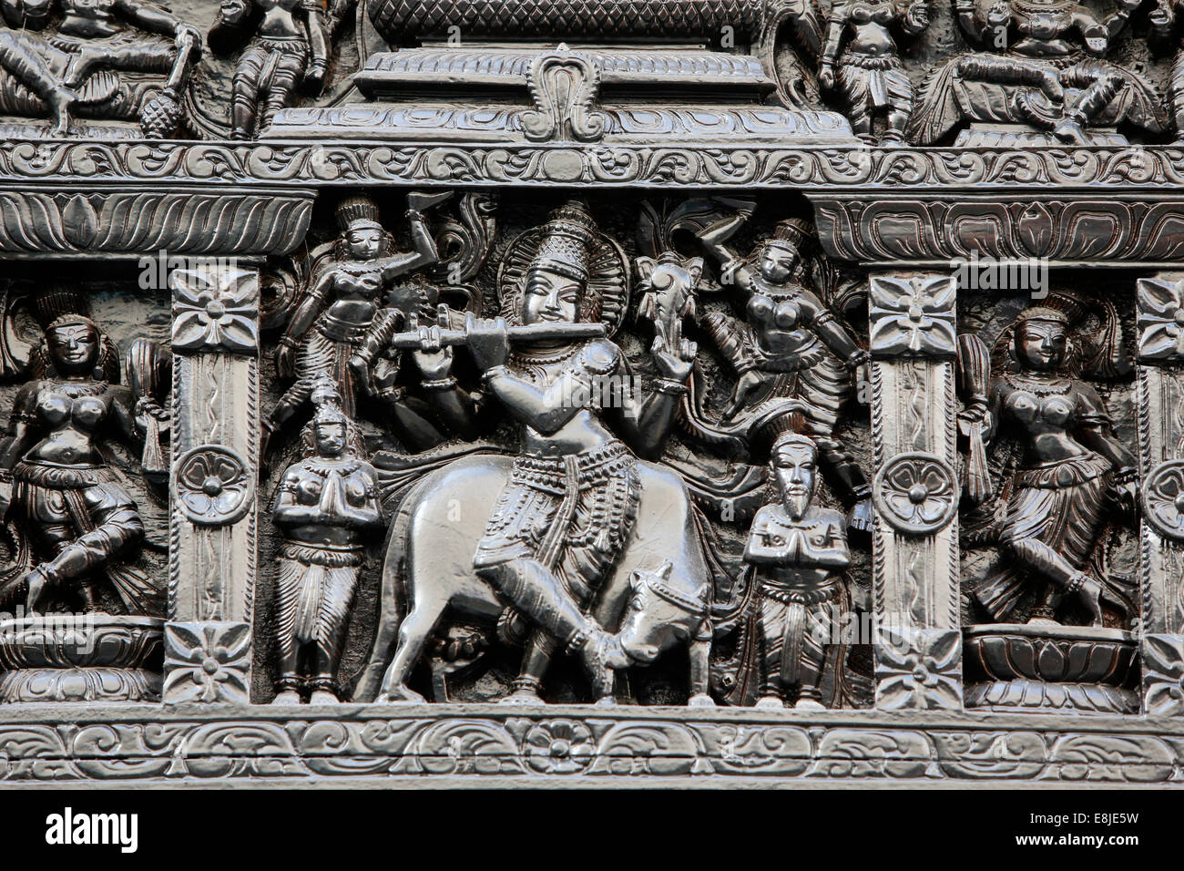 Hindu sculptures Stock Photo
